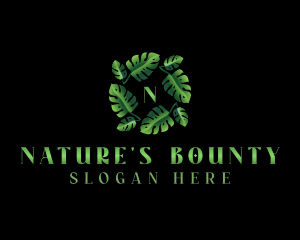 Eco Nature Leaf logo design