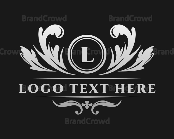 Luxury Ornate Crest Logo