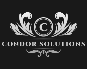 Luxury Ornate Crest logo design