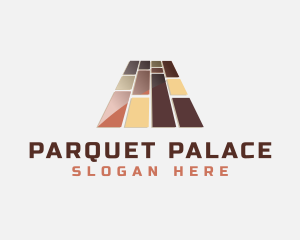 Parquet - Glossy Tile Flooring logo design