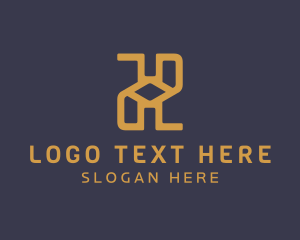 Premium - Elegant Modern Letter H logo design