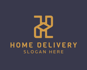 Elegant Modern Letter H logo design