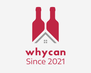 Wine House Cellar  logo design