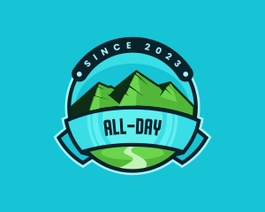 Park - Outdoor Mountain Valley logo design