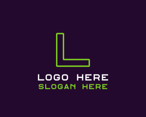 Computer - Gaming Technology Software logo design