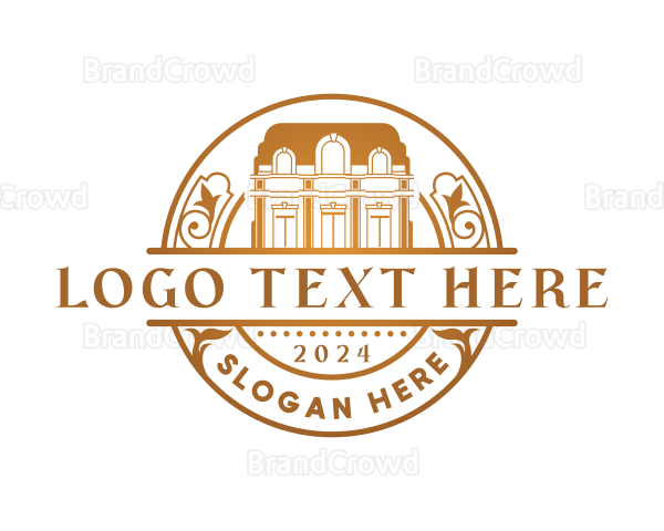 Vintage Real Estate Broker Logo