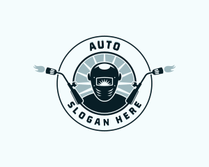 Mechanic Welding Repair Logo