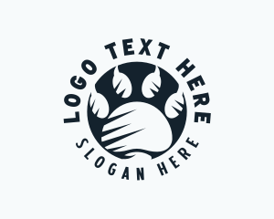 Pet Grooming - Wild Paw Veterinary logo design