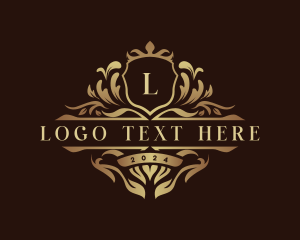 Ornamental - Luxury Shield Crest logo design