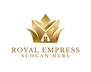 Empress - Classy Golden House logo design