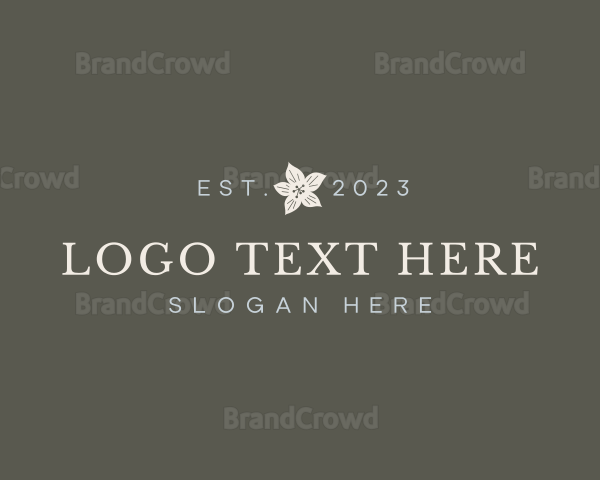 Luxury Flower Company Logo