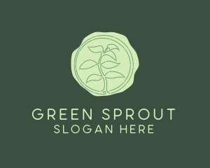 Agriculture Plant Sprout logo design