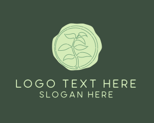 Ecology - Agriculture Plant Sprout logo design