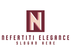 Fashion Apparel Letter N logo design