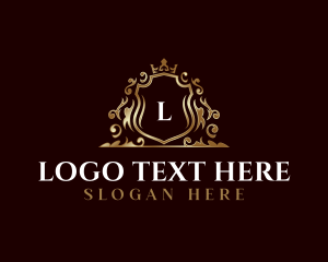 Luxury - Premium Crown Shield logo design