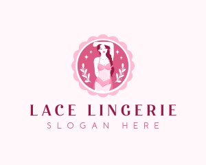 Bra - Woman Lingerie Fashion logo design