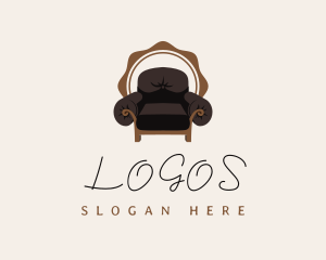 Premium Sofa Chair Logo