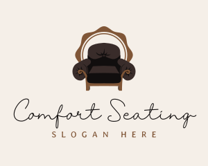 Premium Sofa Chair logo design