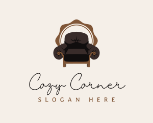 Premium Sofa Chair logo design