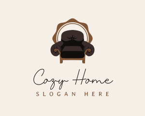 Premium Sofa Chair logo design