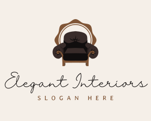 Premium Sofa Chair logo design