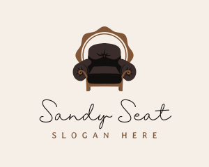 Premium Sofa Chair logo design