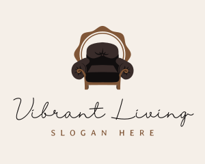 Premium Sofa Chair logo design