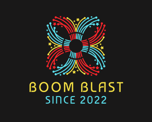 Explosive - Festival Fireworks Celebration logo design