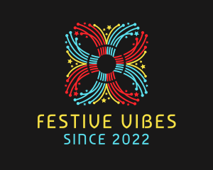 Festival - Festival Fireworks Celebration logo design