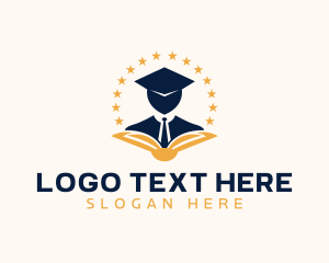 Scholarship - Academic Educational School logo design