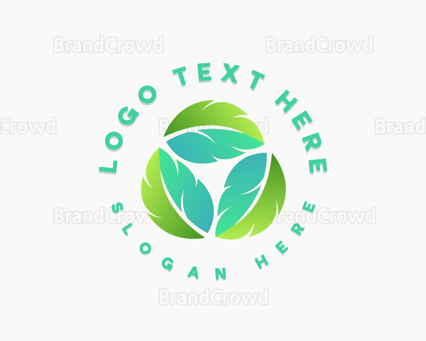 Nature Leaf Recycle Logo