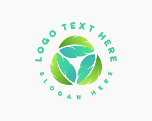 Nature Leaf Recycle Logo