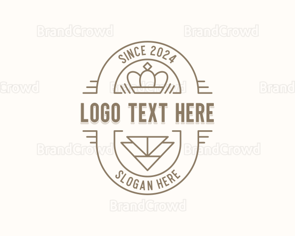 Regal Crown Elegant Logo