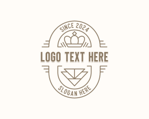 Restaurant - Regal Crown Elegant logo design