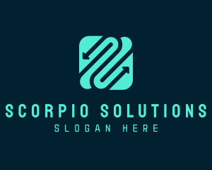 Arrow Startup Company logo design