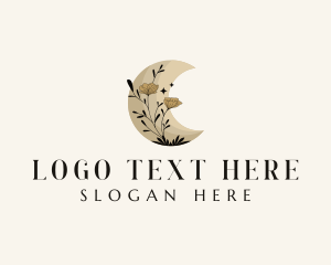 Wedding - Moon Floral Boutique logo design