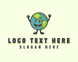 Environmental - Environmental Globe Planet logo design