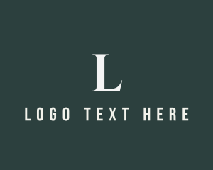 Serif - Minimalist Professional Brand logo design