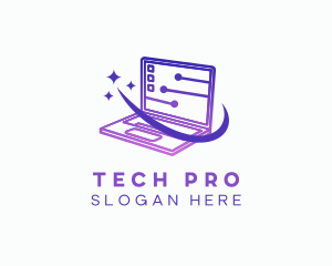 Laptop - Laptop Computer Technology logo design