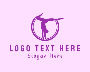 Pose - Yoga Pilates Pose logo design