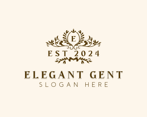 Elegant Garden Wedding logo design