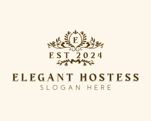 Elegant Garden Wedding logo design