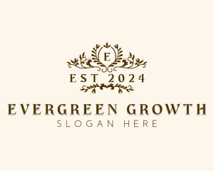 Elegant Garden Wedding logo design