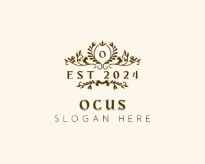 Elegant Garden Wedding logo design