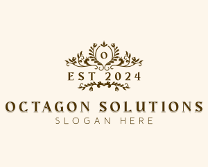 Elegant Garden Wedding logo design