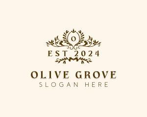 Elegant Garden Wedding logo design