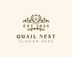 Elegant Garden Wedding logo design