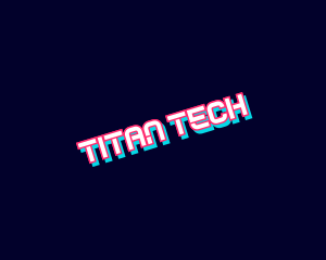 Tech Glitch Business logo design