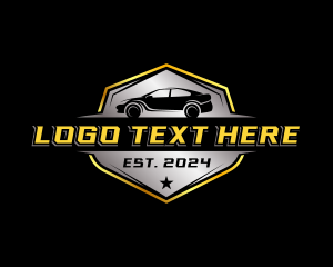 Car - Racing Car Garage logo design