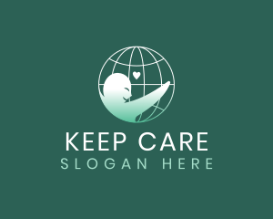 Global Care Support logo design